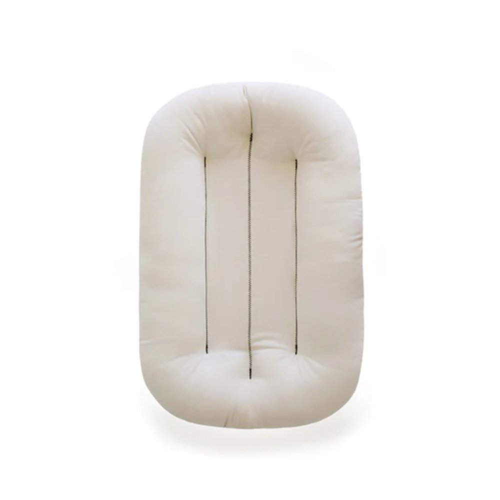 Snuggle Me Organic Infant Lounger in Natural (Imperfect) + 2 Covers and Bag